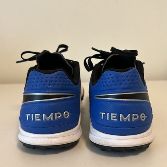 Nike Tiempo Legend 8 Pro TF Daybreak - White/Black/Hyper Royal/silver size men7 - Picture 5 of 10